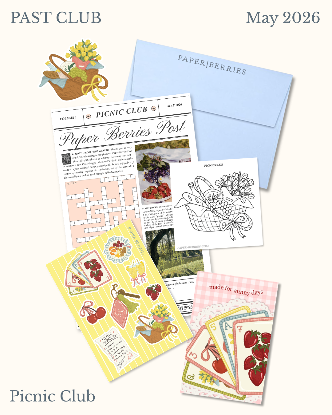 Paper Berries Post - Mail Club