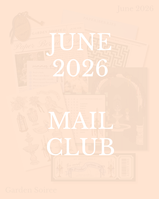 Paper Berries Post - Mail Club
