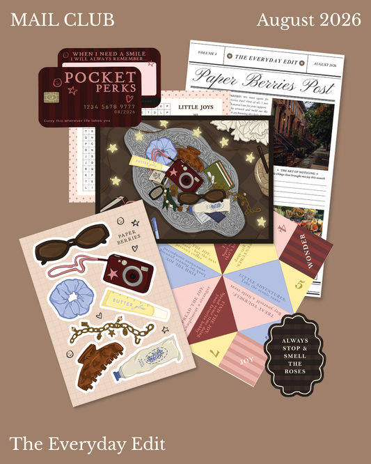 AUGUST 2026 - Catch Up Mail